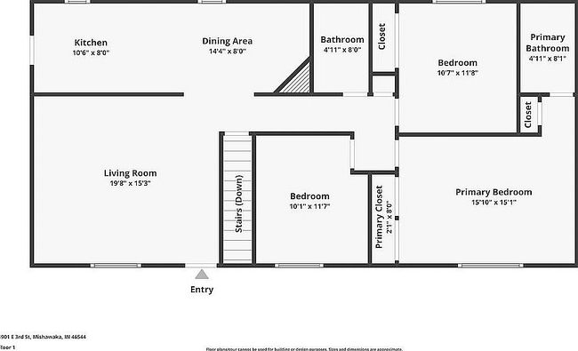 Photo of 1901 E 3rd St, Mishawaka, IN