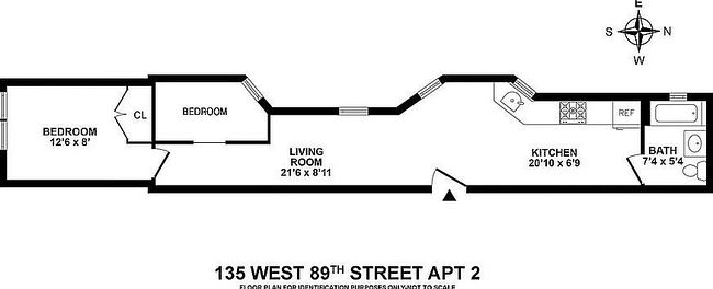 Image of 135 W 89th St Apt 2