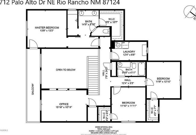 Photo of 712 Palo Alto Dr Ne, Rio Rancho, NM