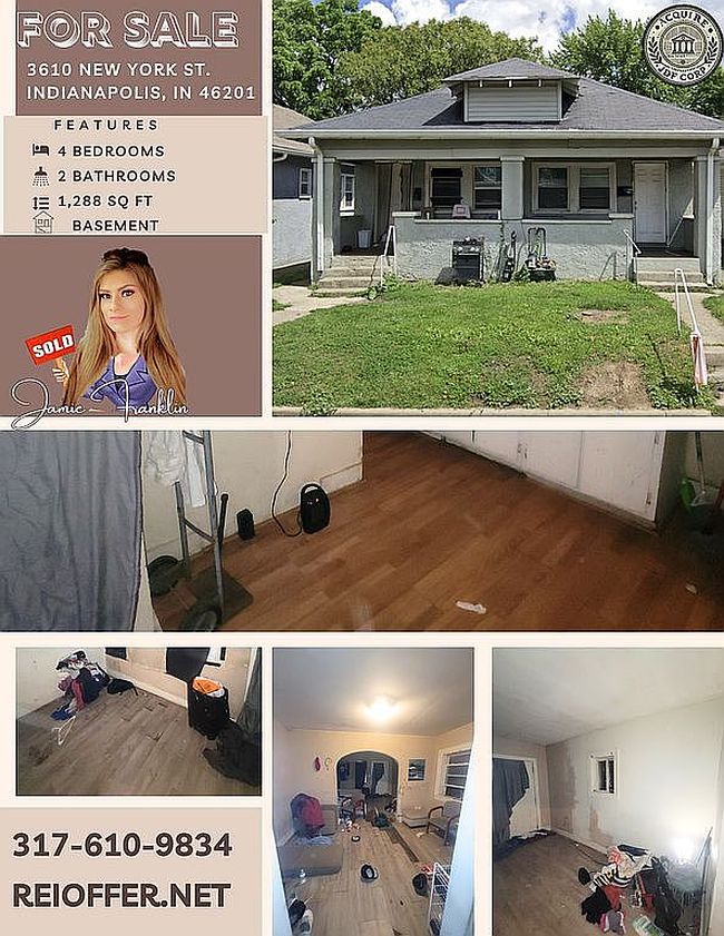 Photo of 3610-3612 E New York St, Indianapolis, IN