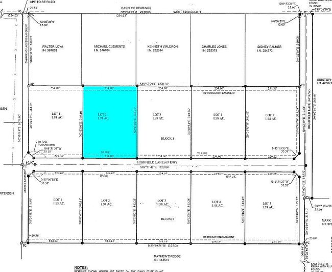 Image of 0 L2B1 Highfield Ln