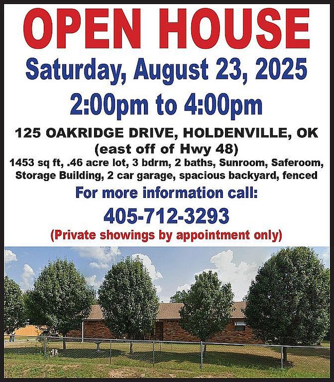 Photo of 125 Oakridge Rd, Holdenville, OK