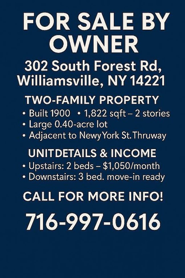 Photo of 302 S Forest Rd, Williamsville, NY