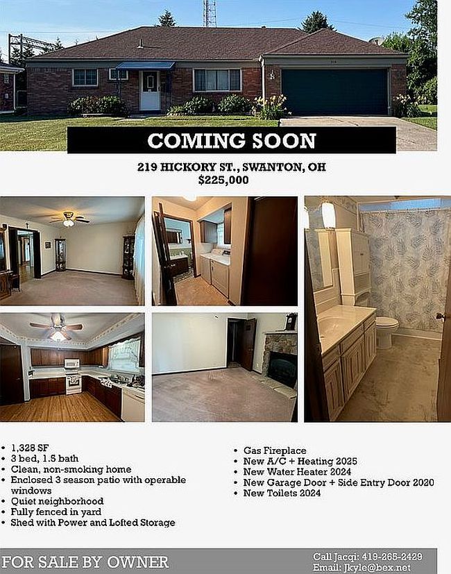 Photo of 219 Hickory St, Swanton, OH