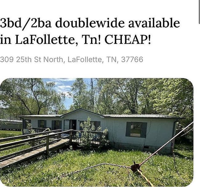 Photo of 309 25th St N, La Follette, TN