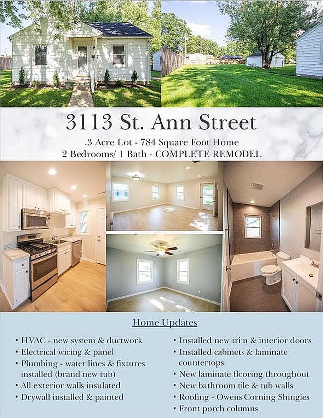 Preview of property located at 3113 Saint Ann St