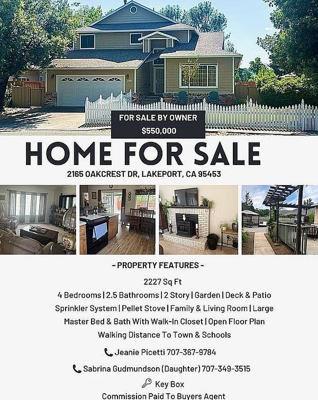 Photo of 2165 Oakcrest Dr, Lakeport, CA
