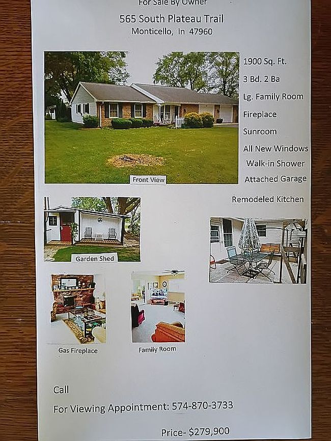 Photo of 565 S Plateau Trl, Monticello, IN