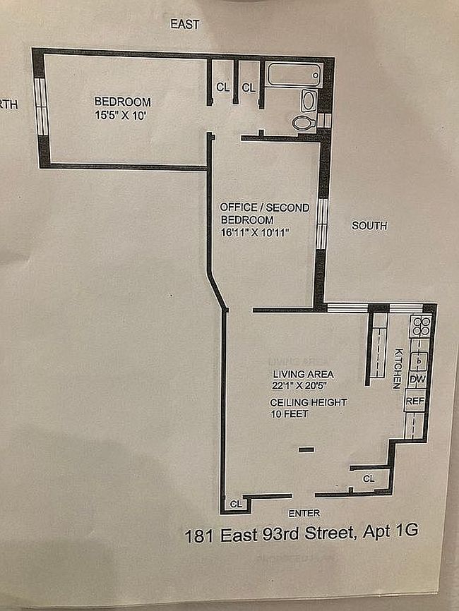 Preview of property located at 181 E 93rd St Apt 1G