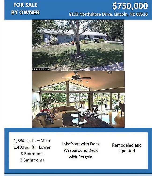 Photo of 8103 N Shore Dr, Lincoln, NE