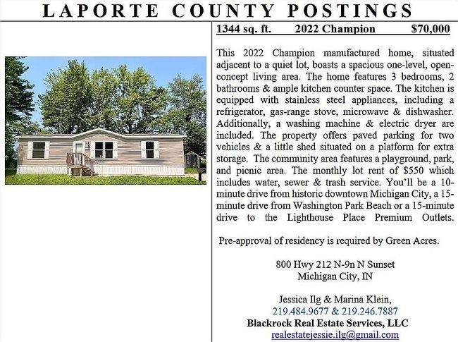 Photo of 800 Highway 212 N Sunset #9N, Michigan City, IN