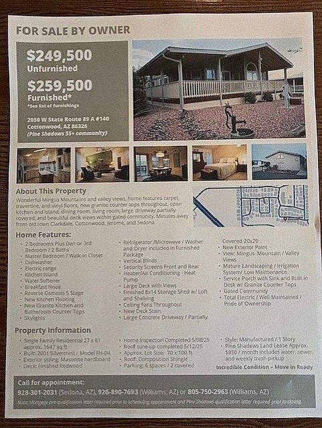 Photo of 2050 W State Route 89A #140, Cottonwood, AZ