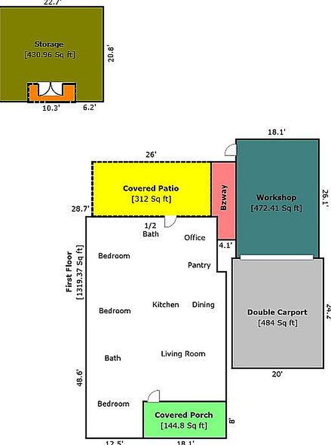 Image of 122 S Hudson St