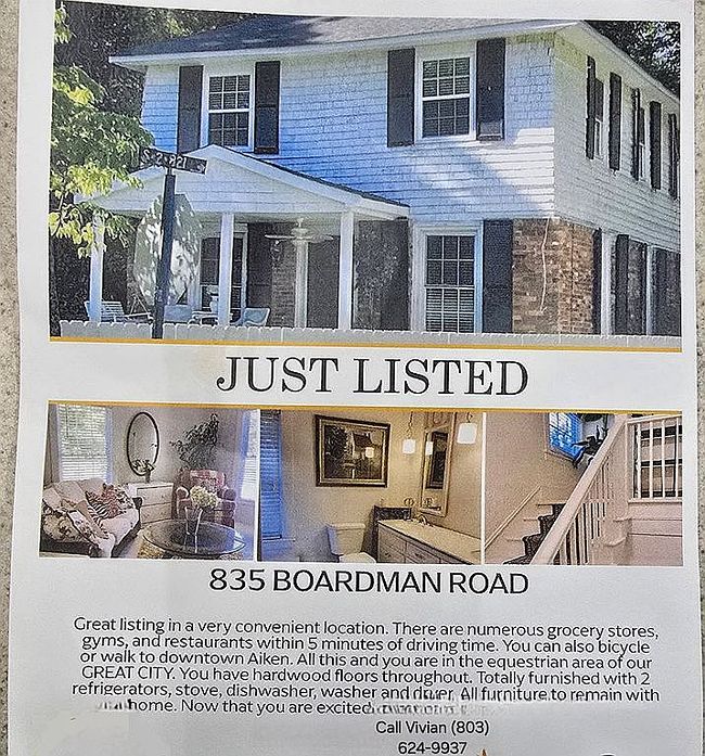 Photo of 835 Boardman Rd, Aiken, SC