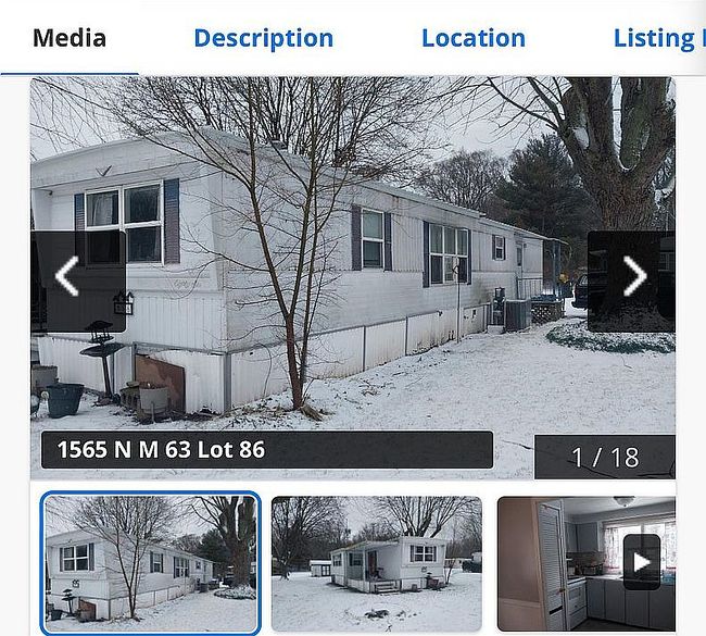 Preview of property located at 1565 N M 63 Hwy Lot 86