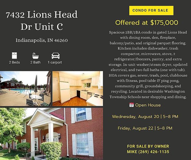 Photo of 7432 Lions Head Dr Apt C, Indianapolis, IN