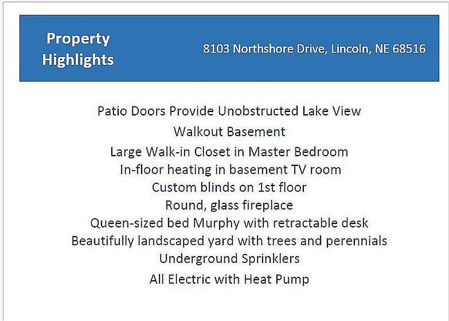 Additional photo 2 of property located at 8103 N Shore Dr