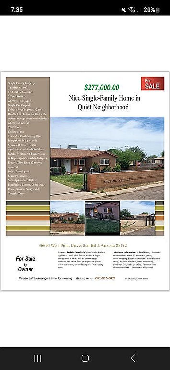Image of 36690 W Pima Dr