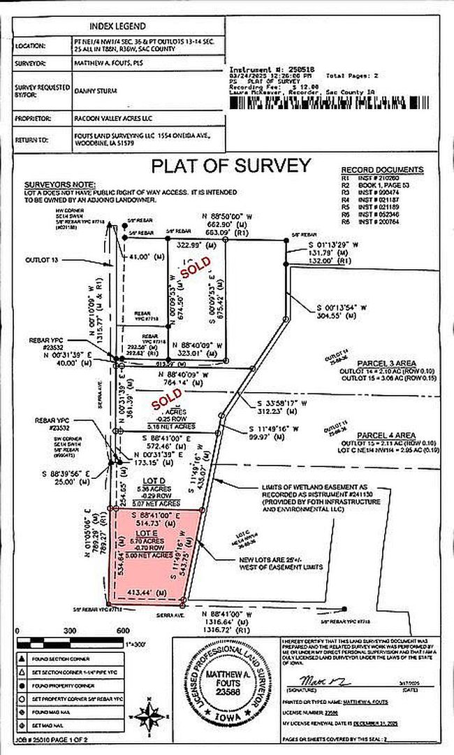 Photo of 0 Sierra Ave Lot E, Sac City, IA