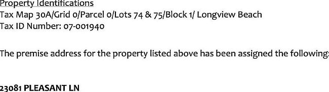 Image of Lots 74-75 Pleasant Lane