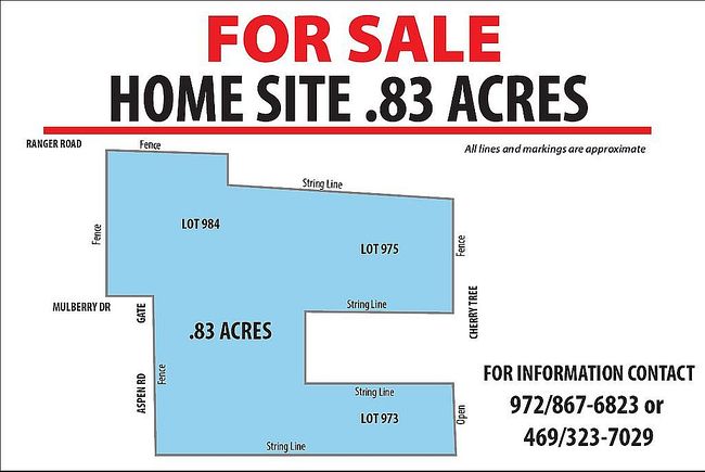 Photo of 0 Cherry Tree Ln, Pottsboro, TX