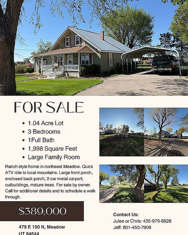Photo of 479 E 100 N, Meadow, UT
