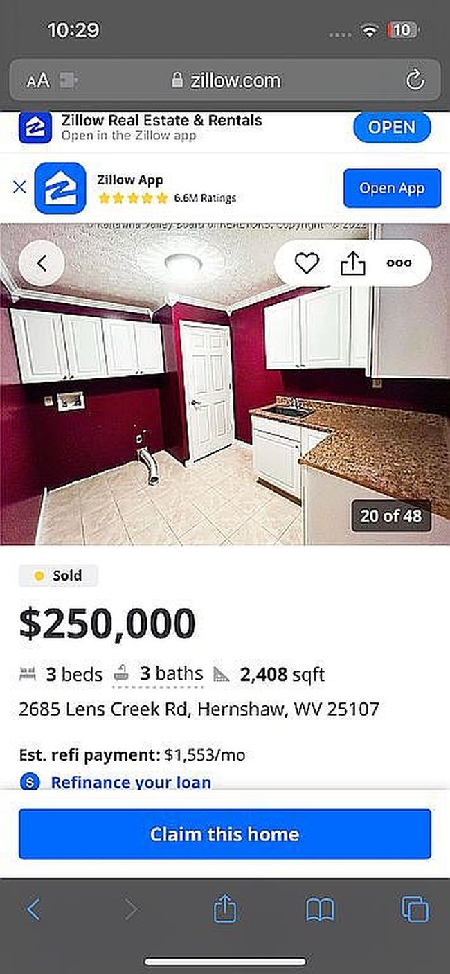 Photo of 2685 Lens Creek Rd, Hernshaw, WV